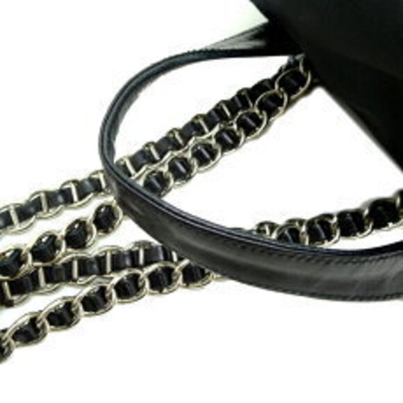 Prada Chain Backpack Daypack Nero Black - Picture 5 of 9